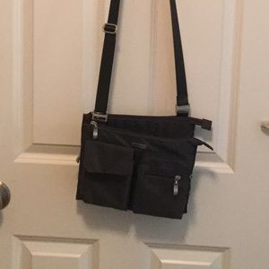 Baggallini slate gray crossbody